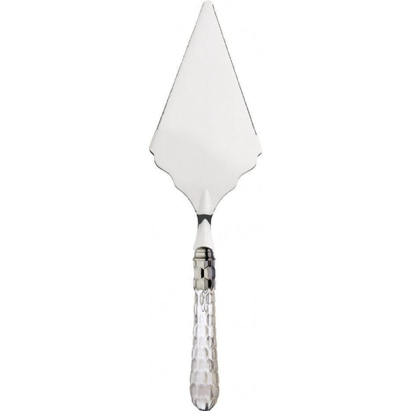 Cristallo Brilliant Large Cake Server serrated - Crystal Clear
