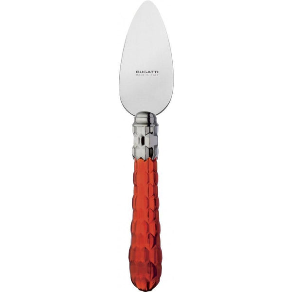 Cristallo Brilliant Parmesan Cheese Knife - Red Clear