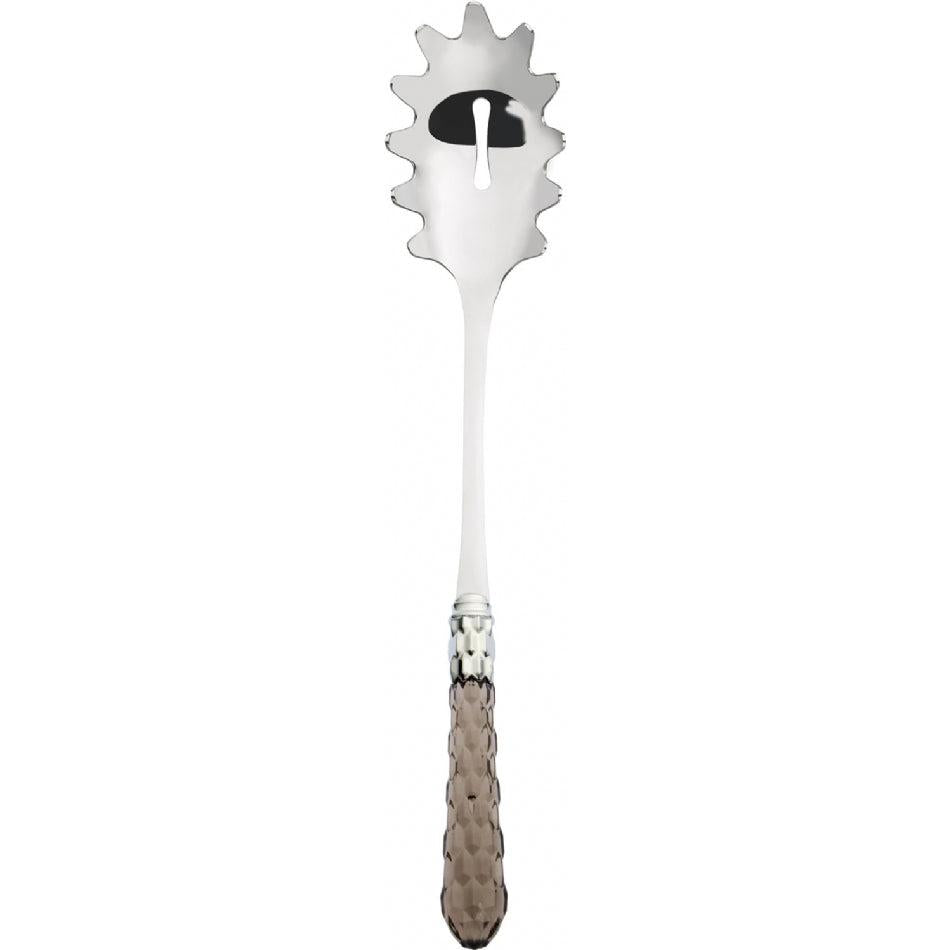 Cristallo Brilliant Pasta / Spaghetti Server - Tobacco Clear