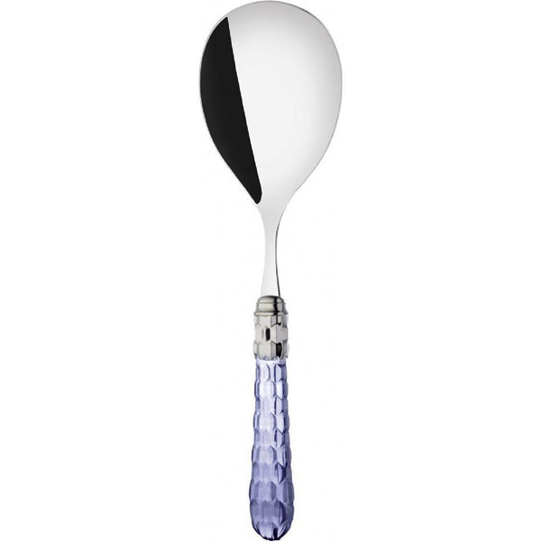 Cristallo Brilliant Rice Casserole Serving Spoon - Blue Clear