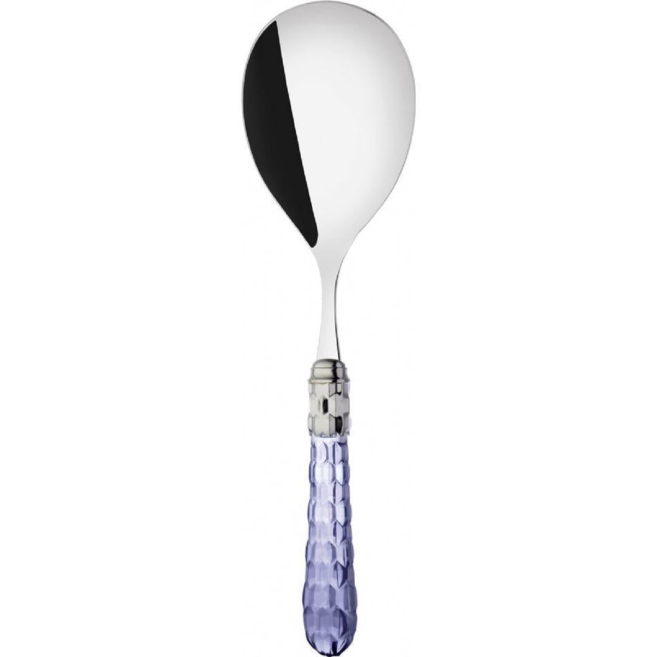 Cristallo Brilliant Rice Casserole Serving Spoon - Blue Clear