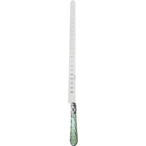 Cristallo Brilliant Salmon Knife 40 cm (15.75 inch) - Green Clear