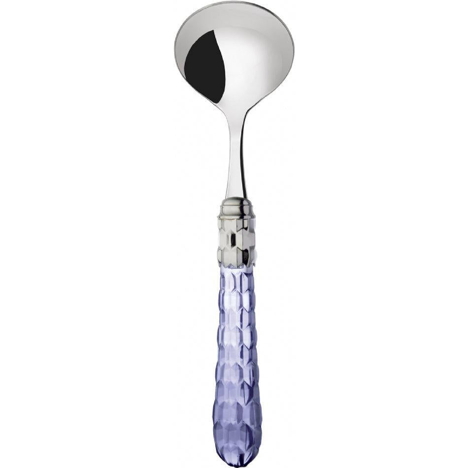 Cristallo Brilliant Sauce / Gravy Ladle - Blue Clear