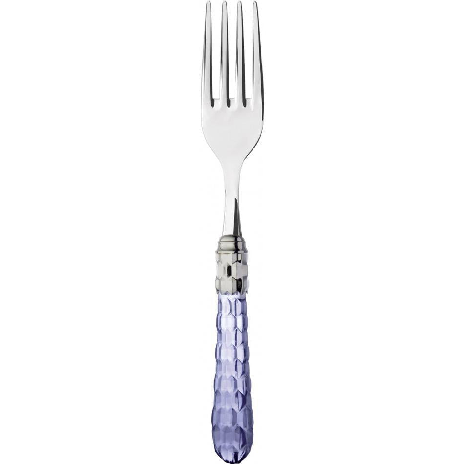 Cristallo Brilliant Serving Fork - Blue Clear