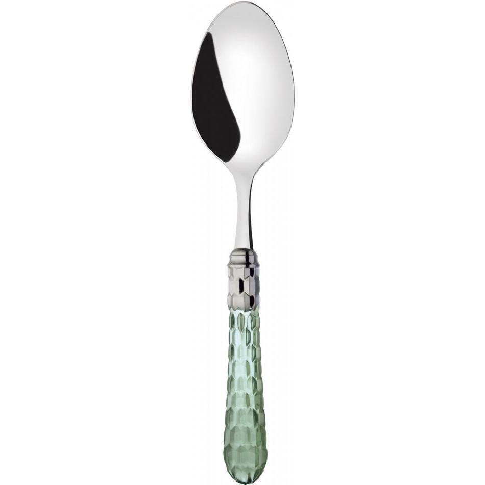 Cristallo Brilliant Serving Spoon - Green Clear