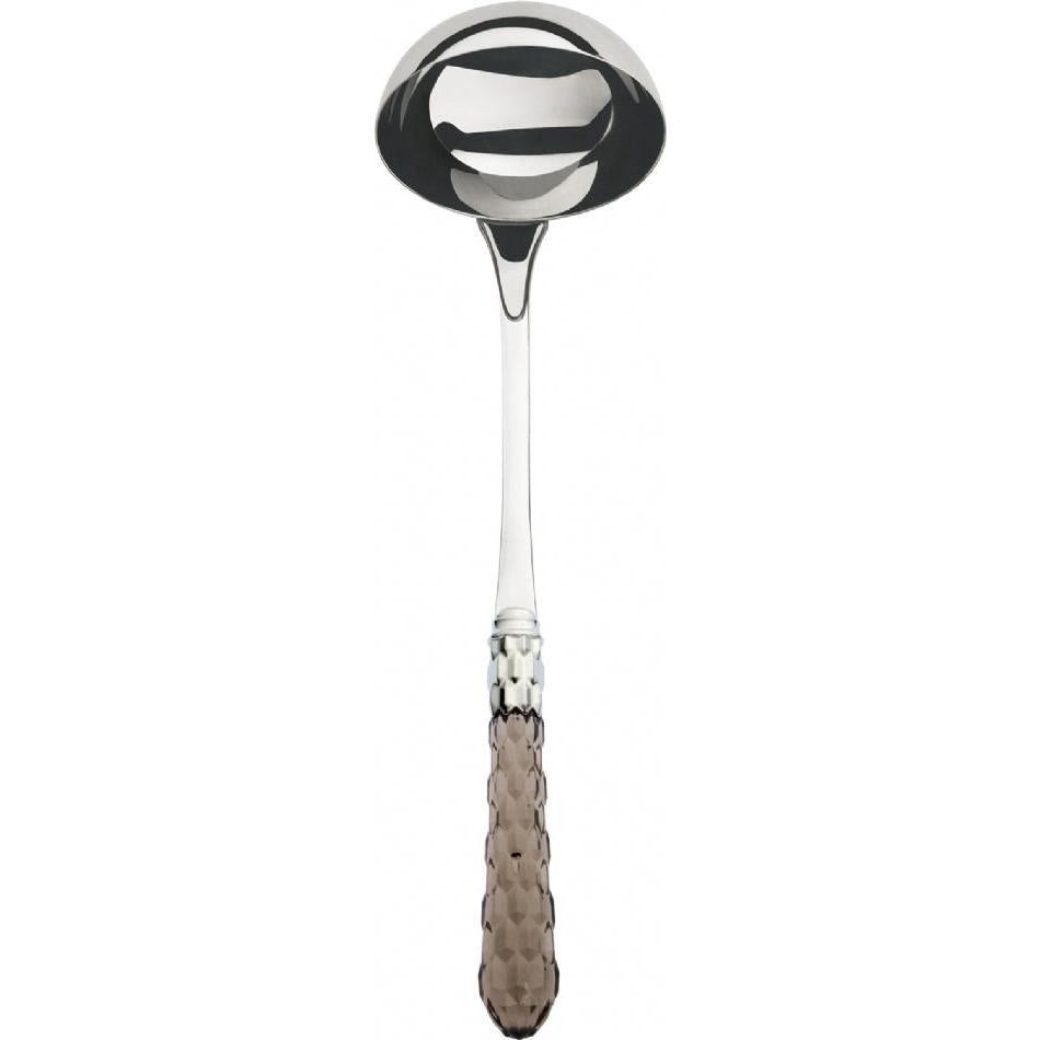Cristallo Brilliant Soup Ladle - Tobacco Clear