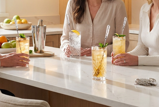 Cristallo Brilliant Ice Tea / Cocktail Spoon Set - Clear