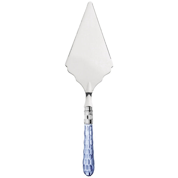 Cristallo Brilliant Large Cake Server serrated - Blue Clear-Casa Bugatti USA