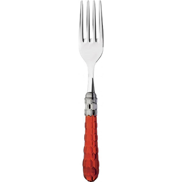 Cristallo Brilliant Serving Fork - Red Clear-Casa Bugatti USA