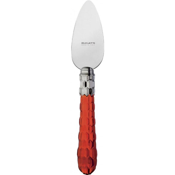 Cristallo Brilliant Parmesan Cheese Knife - Red Clear