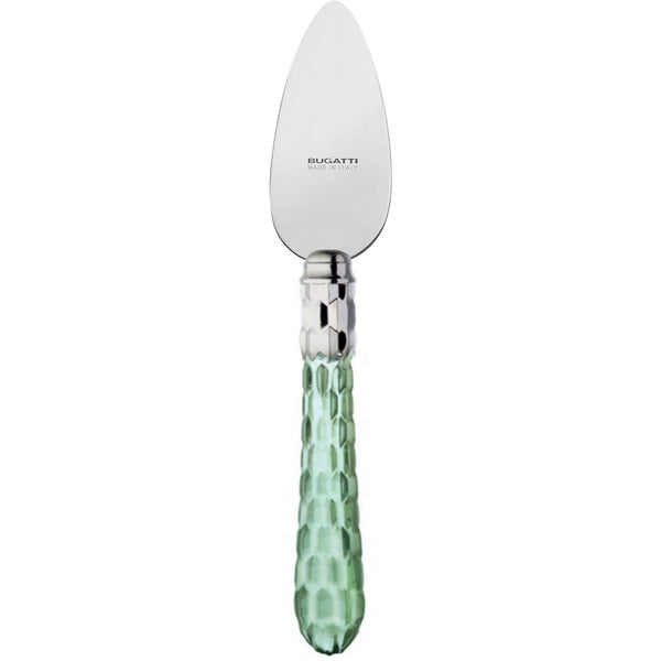 Cristallo Brilliant Parmesan Cheese Knife, Green Clear — Casa Bugatti