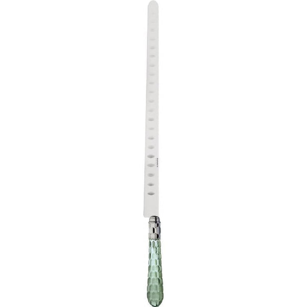 Cristallo Brilliant Salmon Knife 40 cm (15.75 inch) - Green Clear