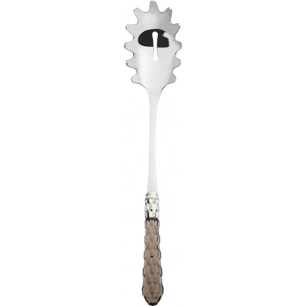 Cristallo Brilliant Pasta / Spaghetti Server - Tobacco Clear