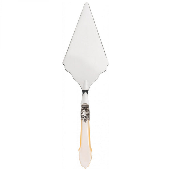 Eclat Antique Big Cake Server Serrated - Ivory