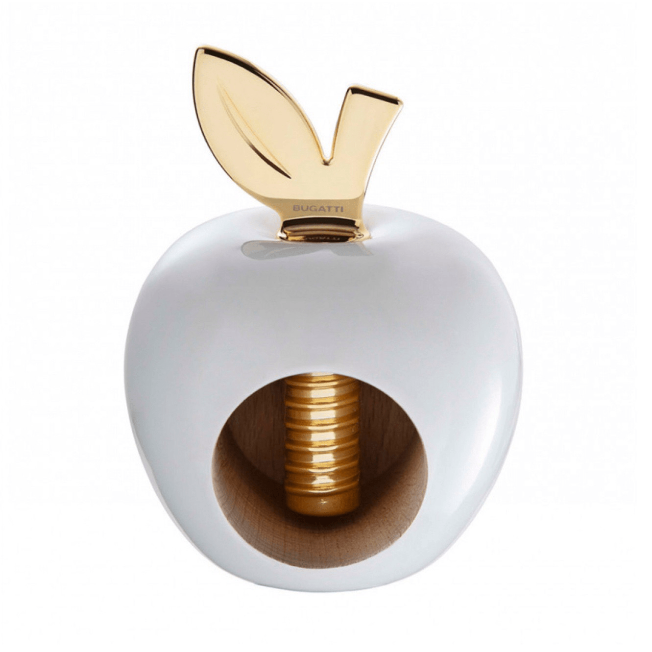 EDEN Nut Cracker white with gold stalk-Casa Bugatti USA