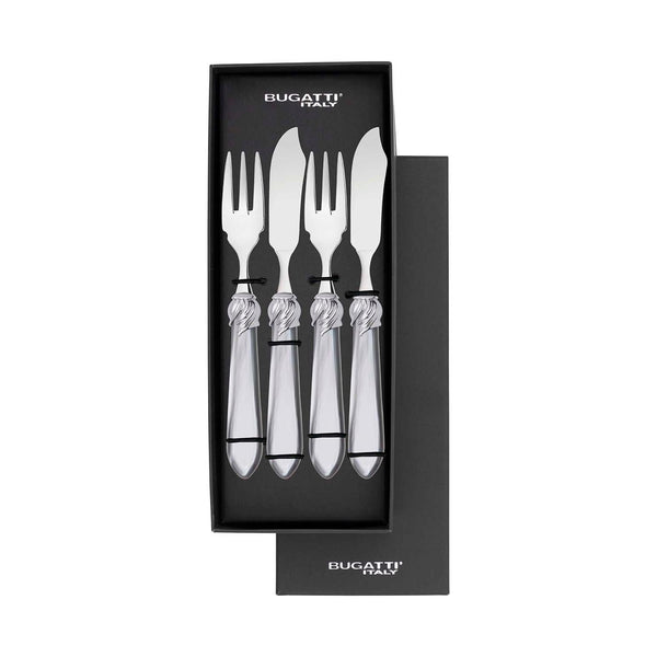 Falabella Brilliant 12 Piece Fish Set - Gray
