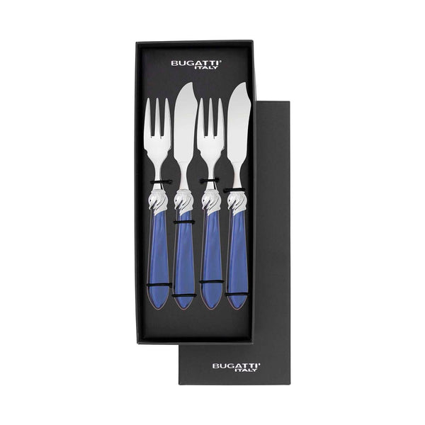 Falabella Brilliant 12 Piece Fish Set - Royal Blue