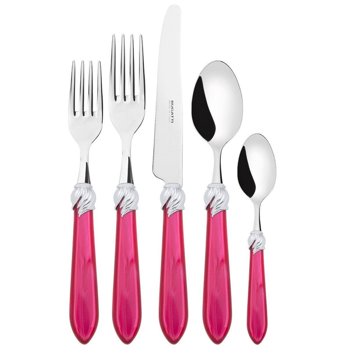Falabella Brilliant 5 Piece Place setting - Raspberry
