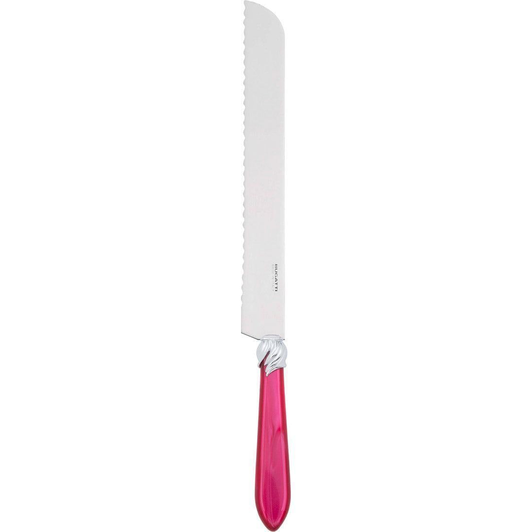 Falabella Brilliant Bread Knife - raspberry