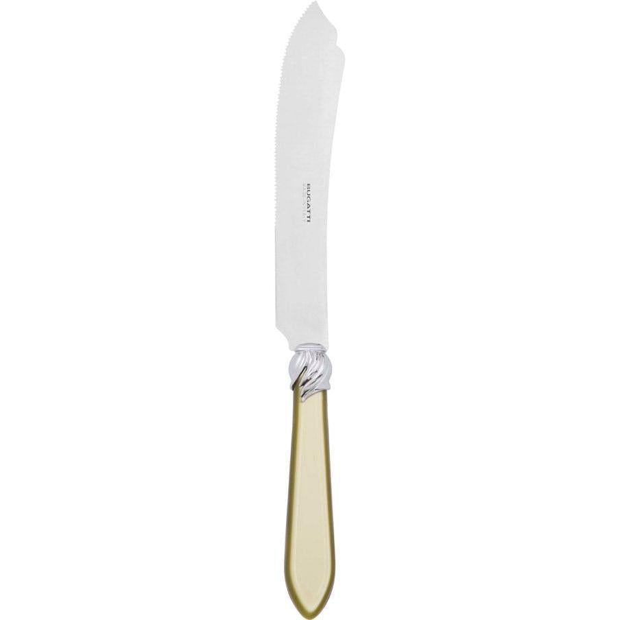Falabella Brilliant Cake Knife 28 cm (11.02 inch) - chartreuse green