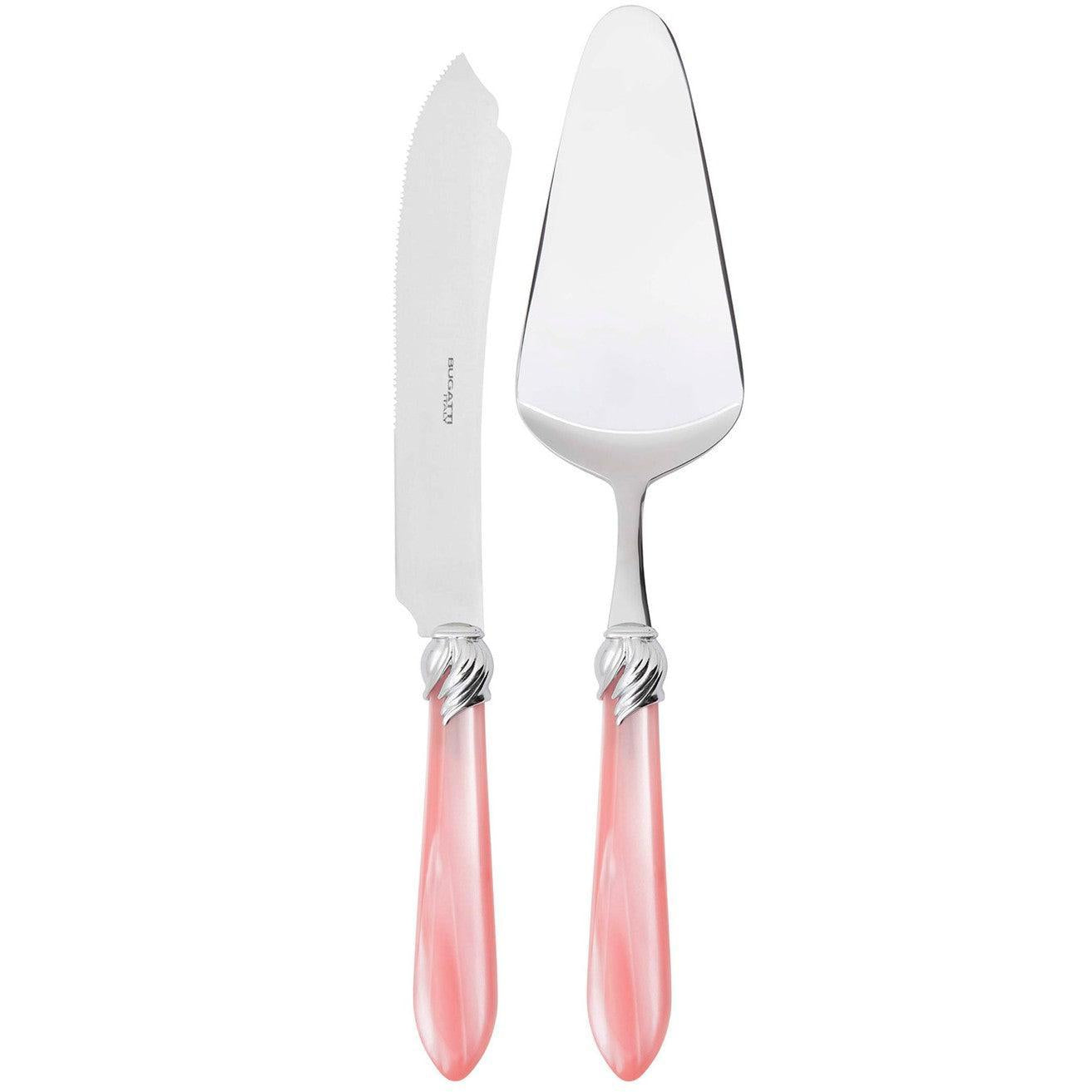Falabella Brilliant Cake Server in gift box - pink