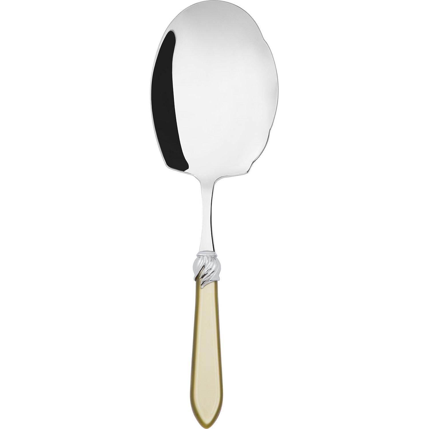 Falabella Brilliant Kebab Serving Spoon - chartreuse green