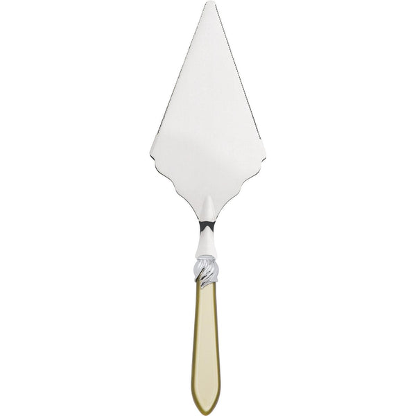 Falabella Brilliant Large Cake Server Serrated - Chartreuse Green