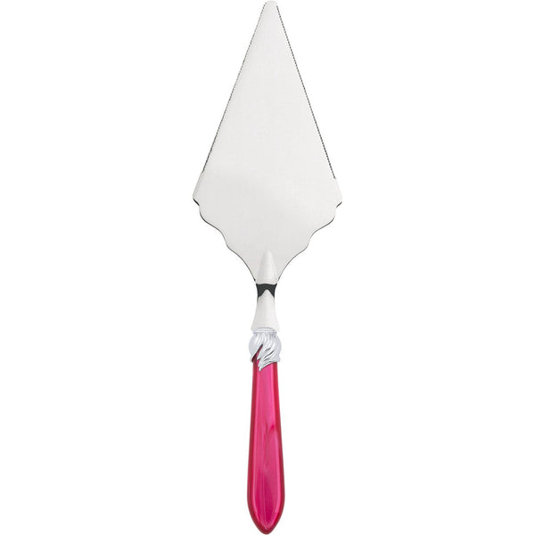 Falabella Brilliant Large Cake Server Serrated - Raspberry