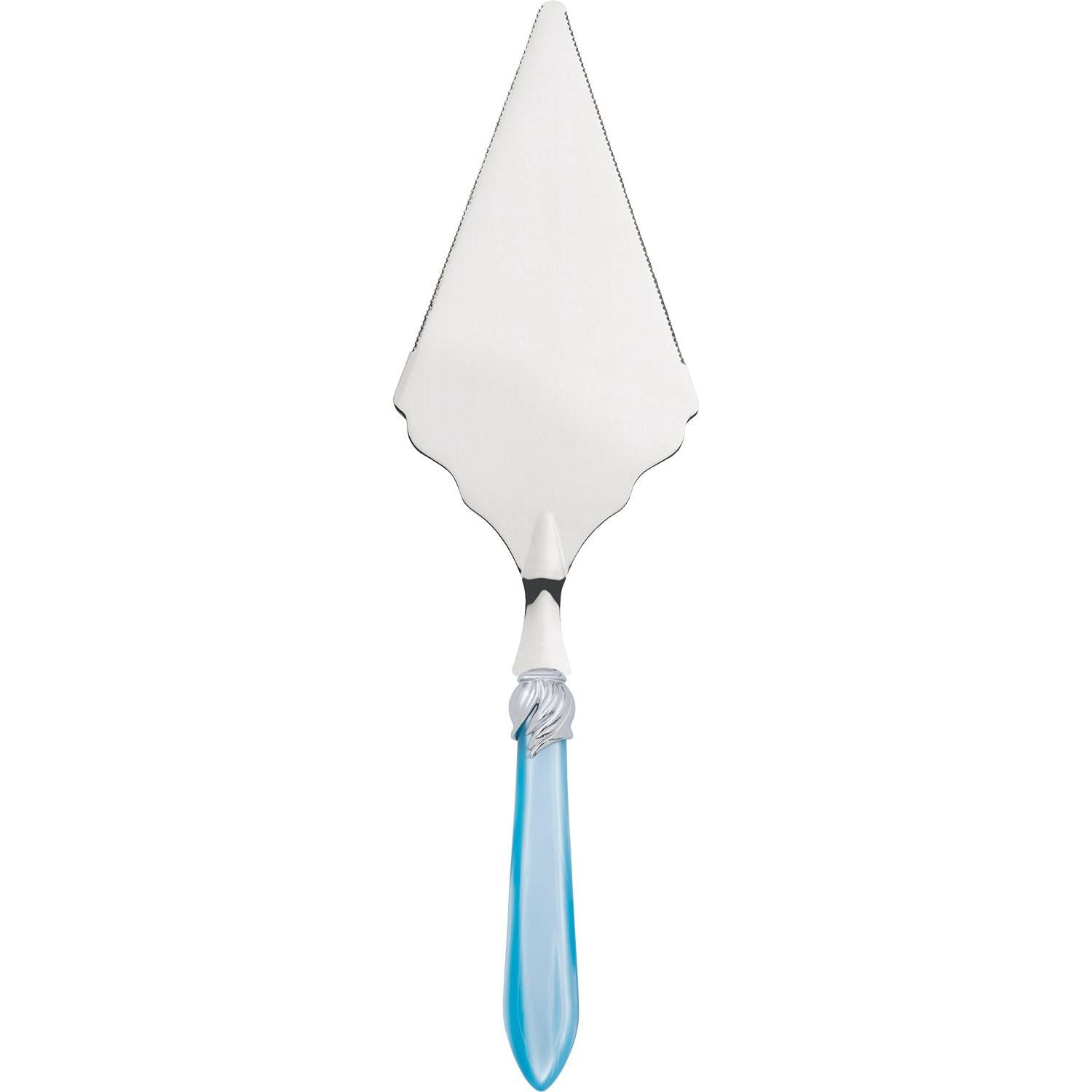 Falabella Brilliant Large Cake Server Serrated - sky blue