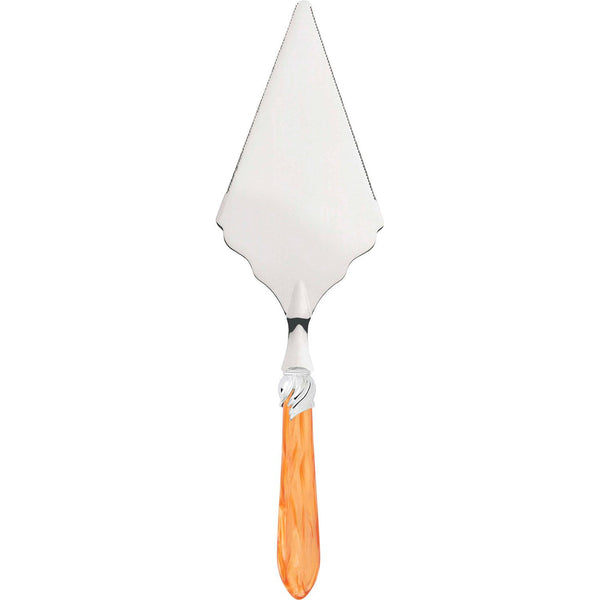 Falabella Brilliant Large Cake Server Serrated - Tangerine