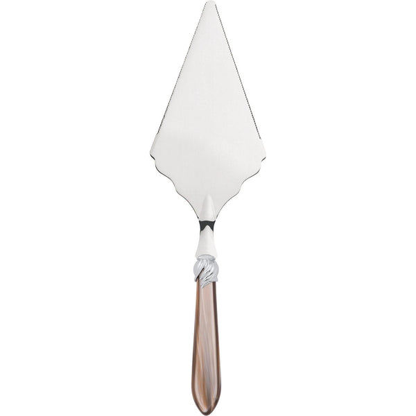 Falabella Brilliant Large Cake Server Serrated - Taupe
