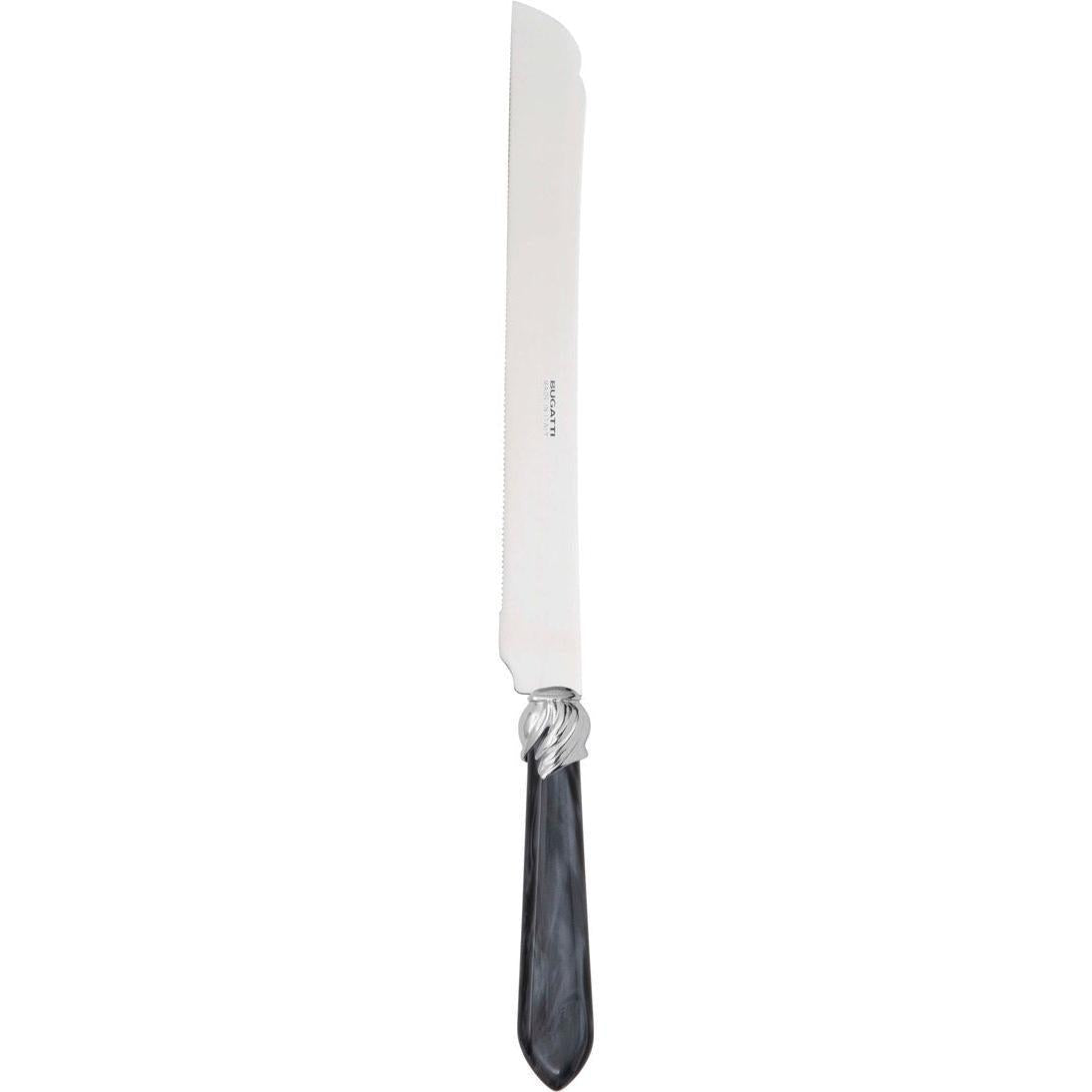 Falabella Brilliant Long Cake Knife 32 cm (12.60 inch) - charcoal