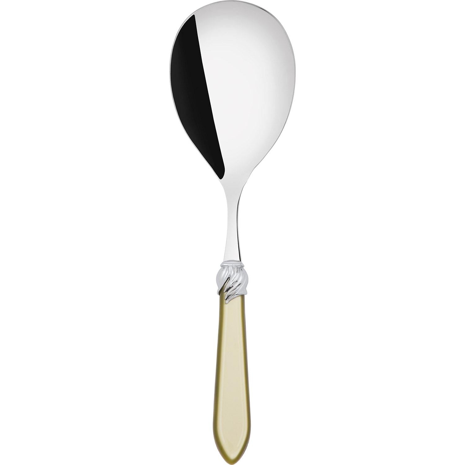 Falabella Brilliant Rice Casserole Serving Spoon - chartreuse green