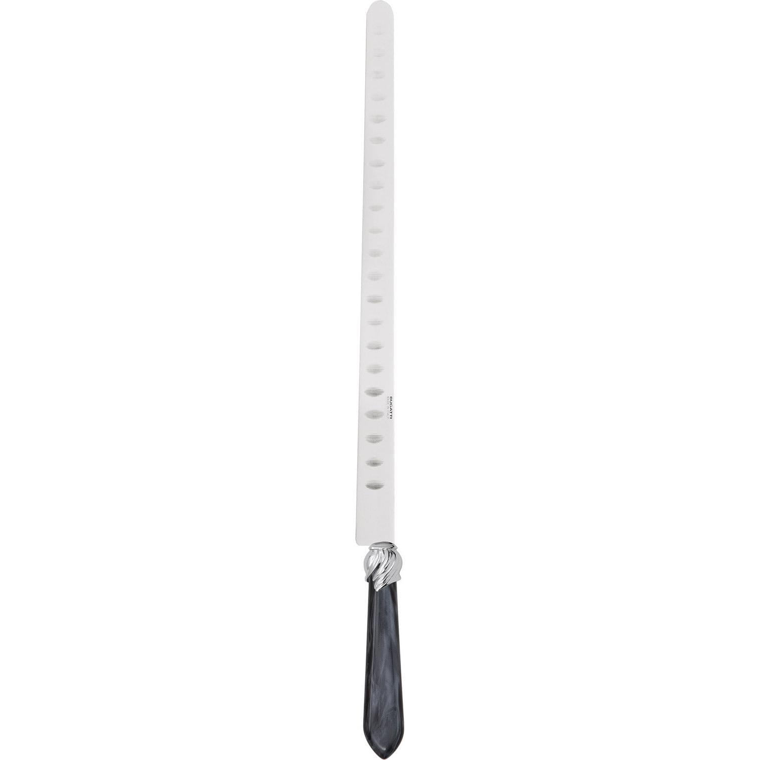 Falabella Brilliant Salmon Knife 40 cm (15.75 inch) - charcoal