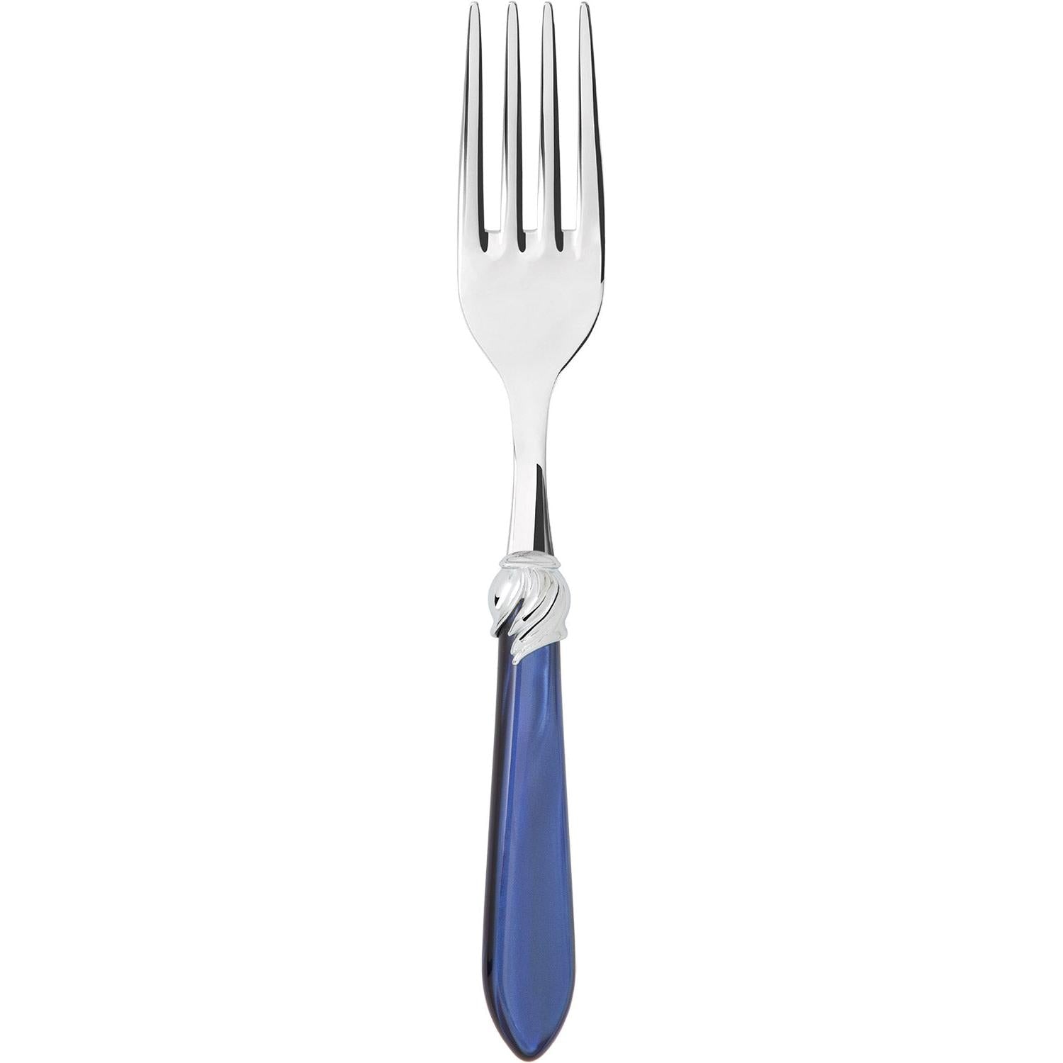 Falabella Brilliant Serving Fork - royal blue-Casa Bugatti USA