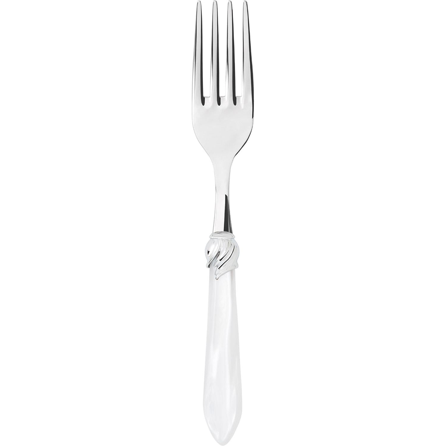 Falabella Brilliant Serving Fork - white