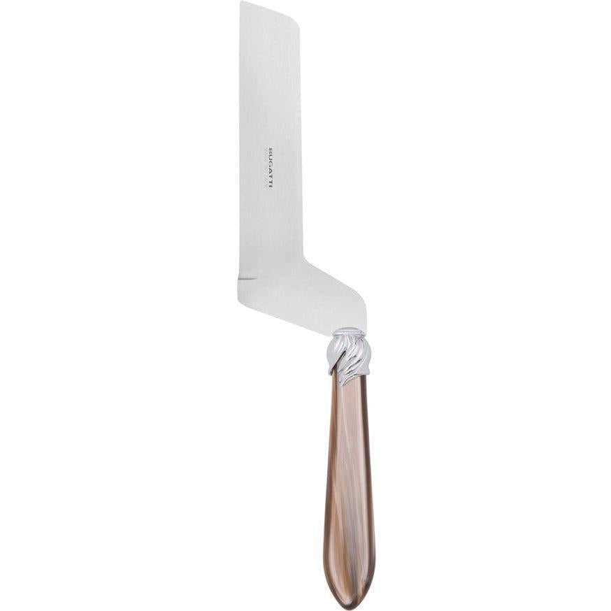 Falabella Brilliant Soft Cheese Offset Knife - taupe