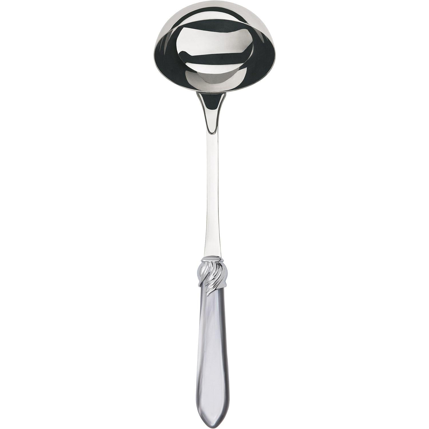 Falabella Brilliant Soup Ladle - gray
