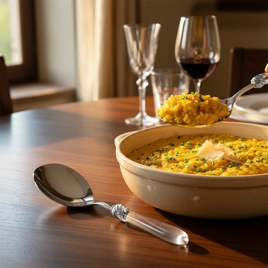 Falabella Brilliant Rice Casserole Serving Spoon - Clear