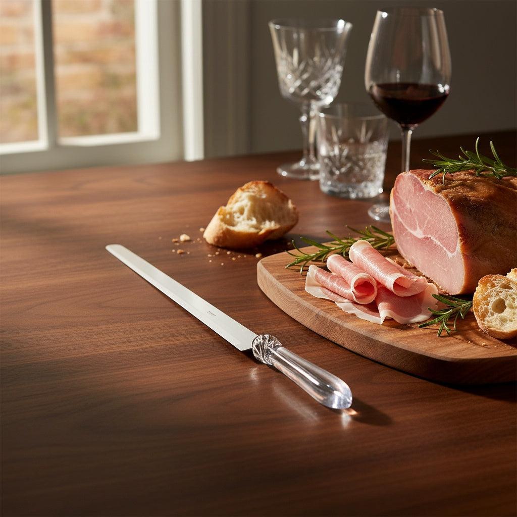 Falabella Brilliant Ham Knife 40 cm (15.75 inch) - Clear-Casa Bugatti USA