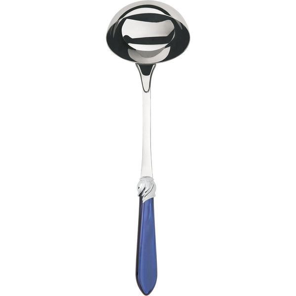 Falabella Brilliant Soup Ladle - Royal Blue-Casa Bugatti USA