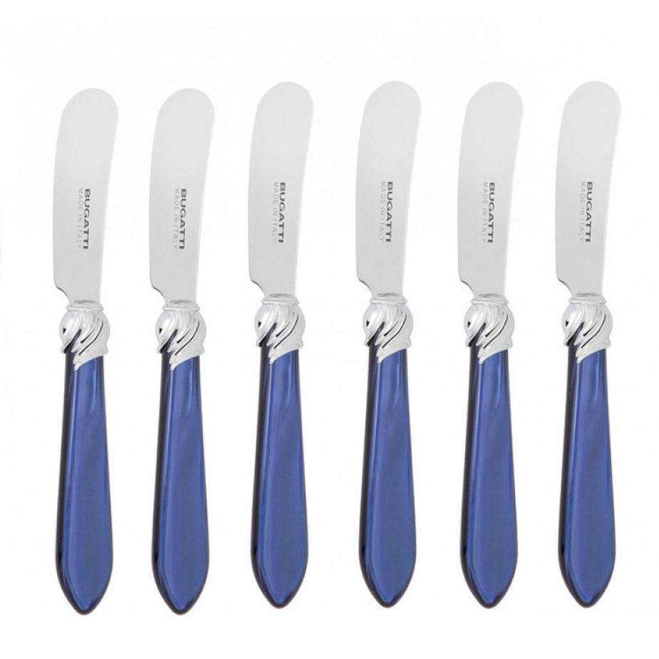 Falabella Spreader / Butter Knife Set - royal blue