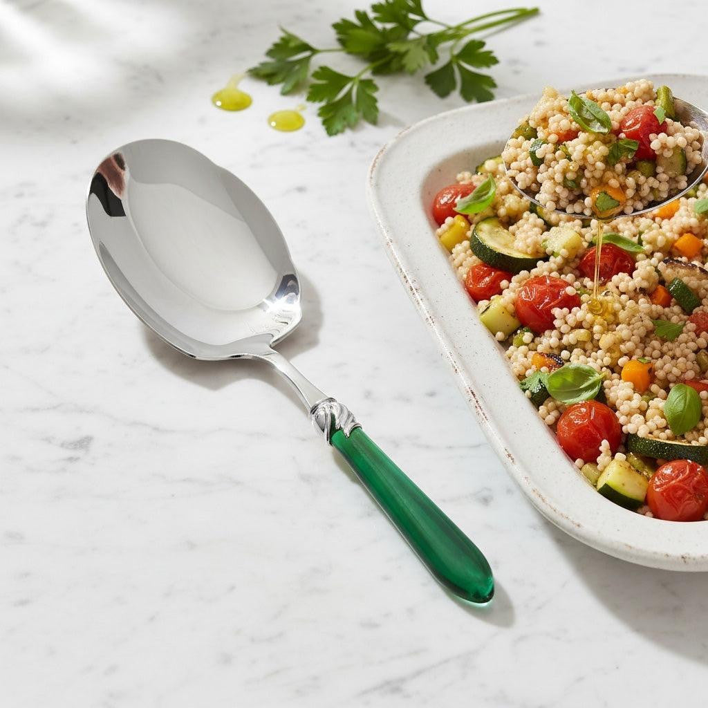 Falabella Brilliant Kebab Serving Spoon - Emerald Green