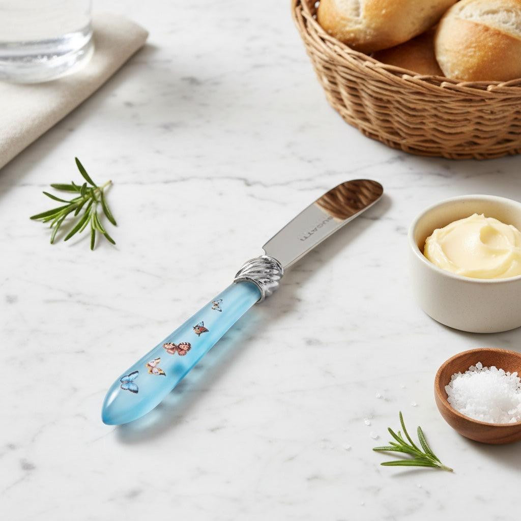 Falabella Butterflies Spreader / Butter Knife Set - Sky Blue
