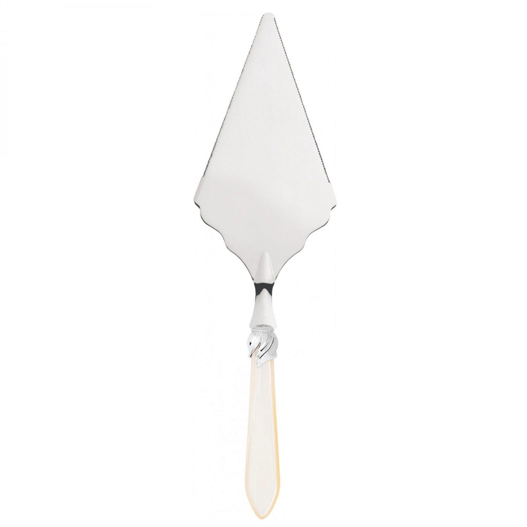 Falabella Brilliant Large Cake Server Serrated - Ivory