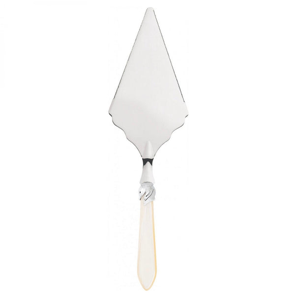 Falabella Brilliant Large Cake Server Serrated - Ivory
