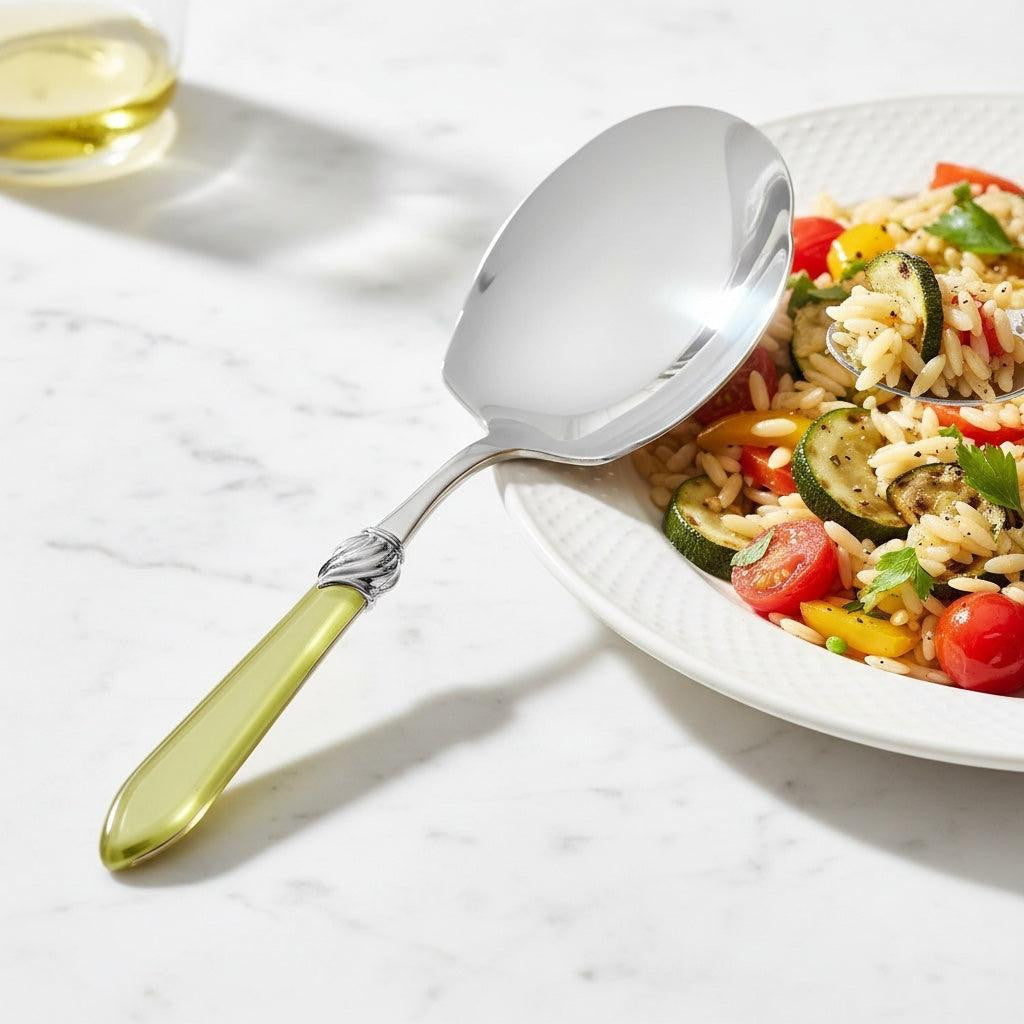 Falabella Brilliant Kebab Serving Spoon - Chartreuse Green