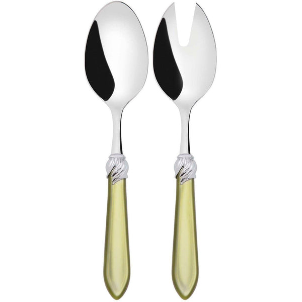 Falabella Brilliant 2 Piece Salad Servers, Chartreuse Green — Casa Bugatti