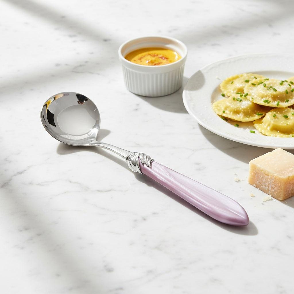 Falabella Brilliant Sauce / Gravy Ladle - Lilac