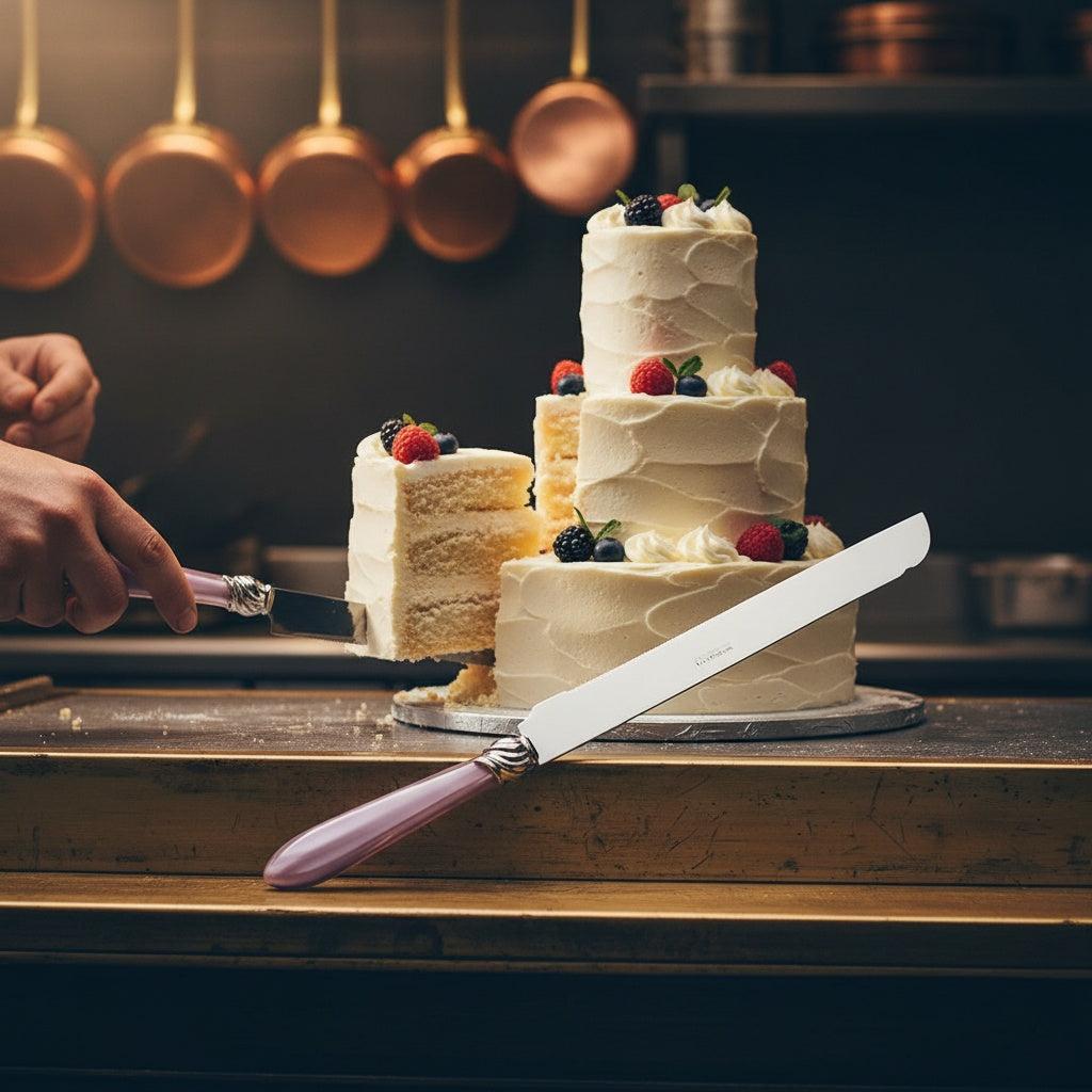 Falabella Brilliant Long Cake Knife 32 cm (12.60 inch) - Lilac